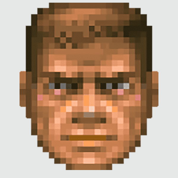noot.sh logo which is the doomguy face from Doom the video game